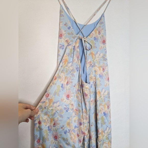 SOMETHING NAVY DRESS FLORAL Blue - Picture 10 of 15